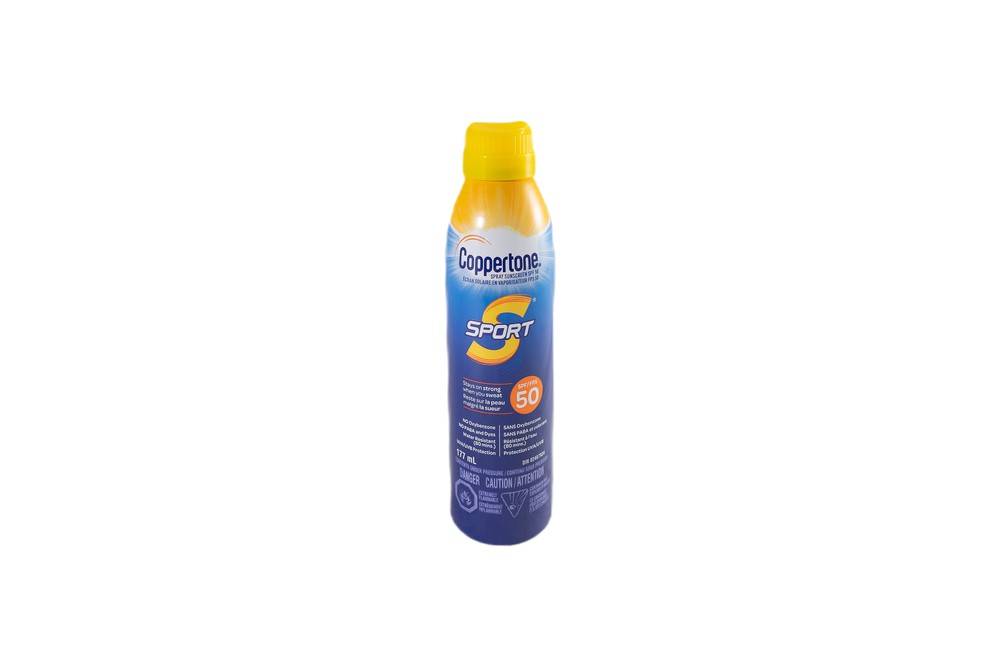 Coppertone Sport Spray Sunscreen Spf 50 (177 ml)