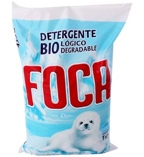 Foca · Detergente en polvo biodegradable (1 kg)
