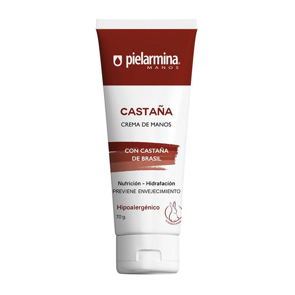 Pielarmina · Crema manos castaña (70 g)