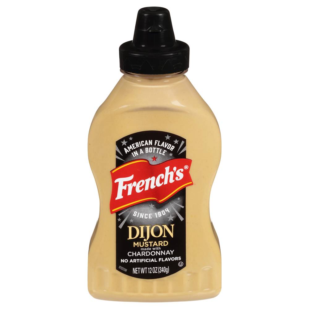 French's Chardonnay Dijon Mustard Squeeze Bottle (12 oz)