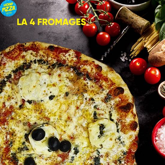 Pizza aux 4 fromages