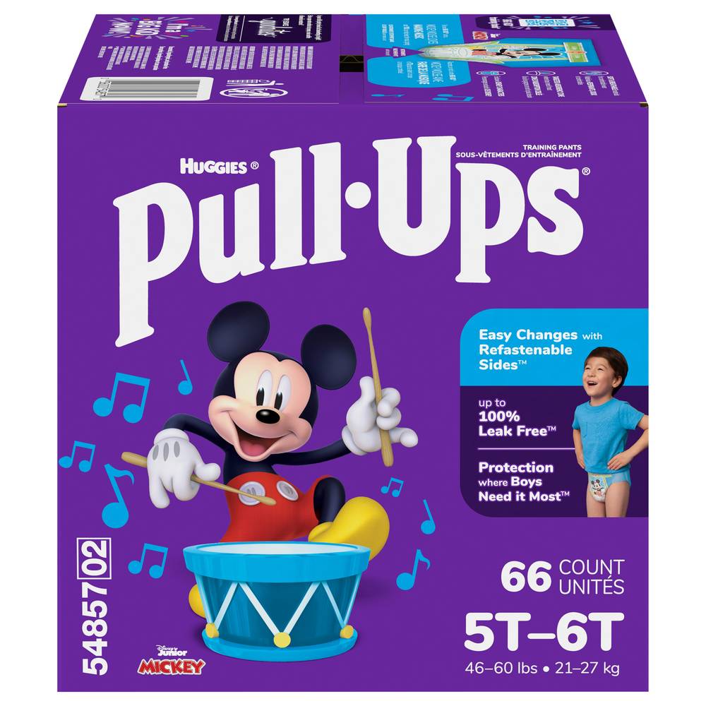 Huggies Pull-Ups Boys' Potty 5t-6t Training Pants (66 ct)