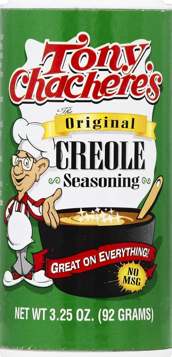 Tony Chachere's The Original Creole Seasoning 3.25oz