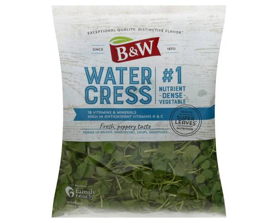 B & W · Watercress (113 g)