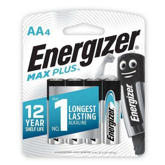 Energizer Max Plus AA 4pk