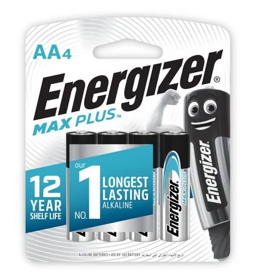 Energizer Max Plus AA 4pk