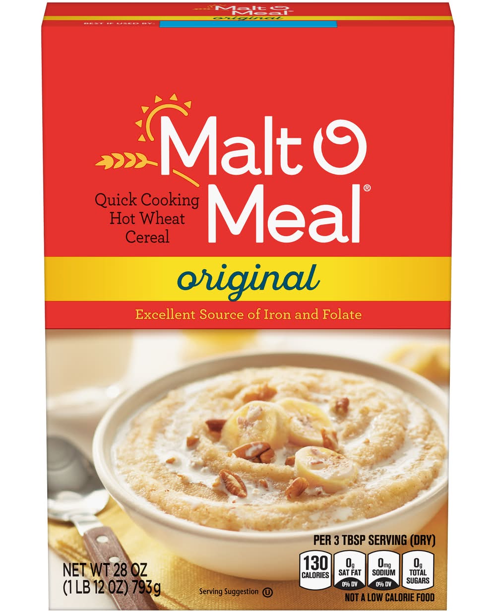 Malt-O-Meal Original Quick Cooking Hot Wheat Cereal (28 oz)
