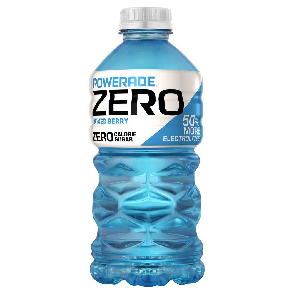 Powerade Zero Sugar Sports Drink, Mixed Berry (28 fl oz)