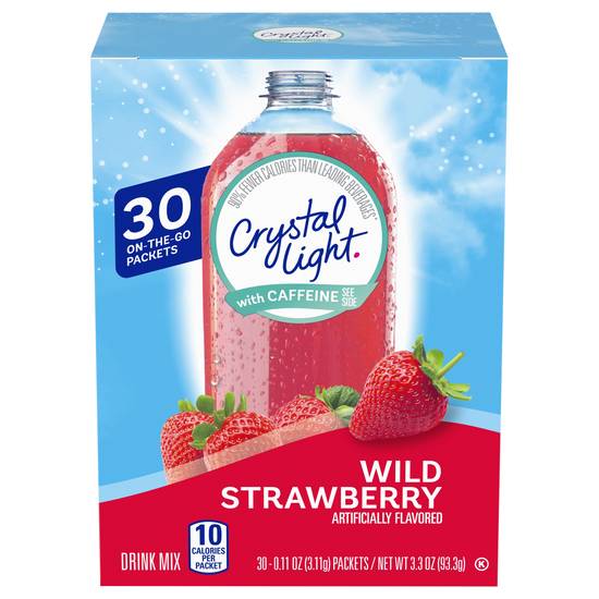 Crystal Light On-The-Go Wild Drink Mix (30 ct, 3.3 oz) (strawberry)