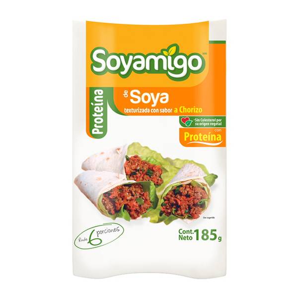 Soyamigo proteína de soya texturizada (chorizo)