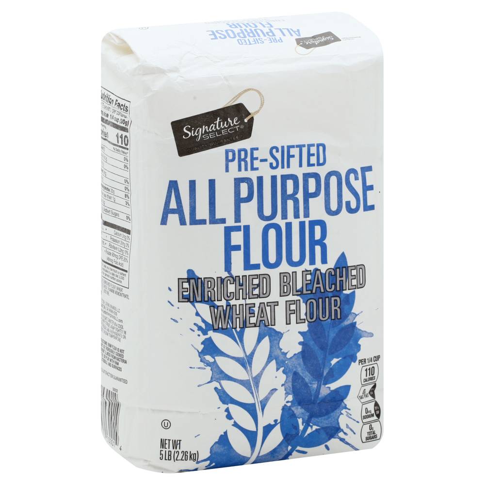 Signature Select Pre-Sifted All Purpose Wheat Flour (5.01 lbs)