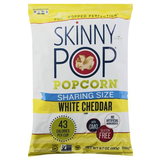 Skinny Pop White Cheddar Popcorn (6.7 oz)