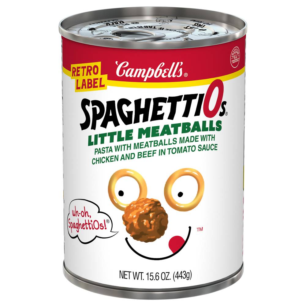 Campbell's Spaghettio's Little Meatballs Pasta (15.6 oz)