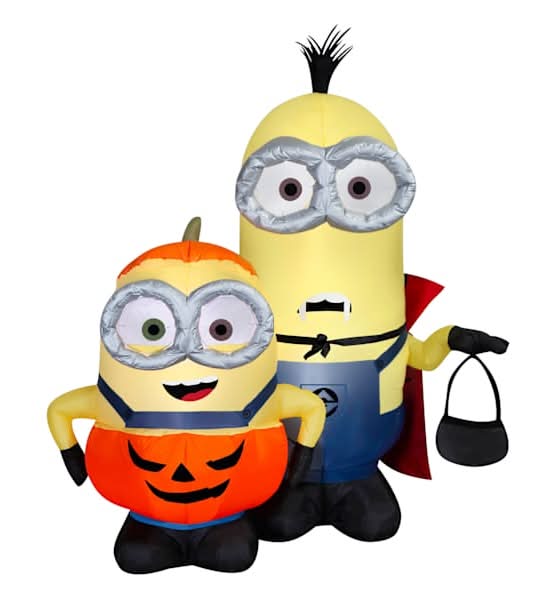 Minions Bob & Kevin Inflatable, 6.5'