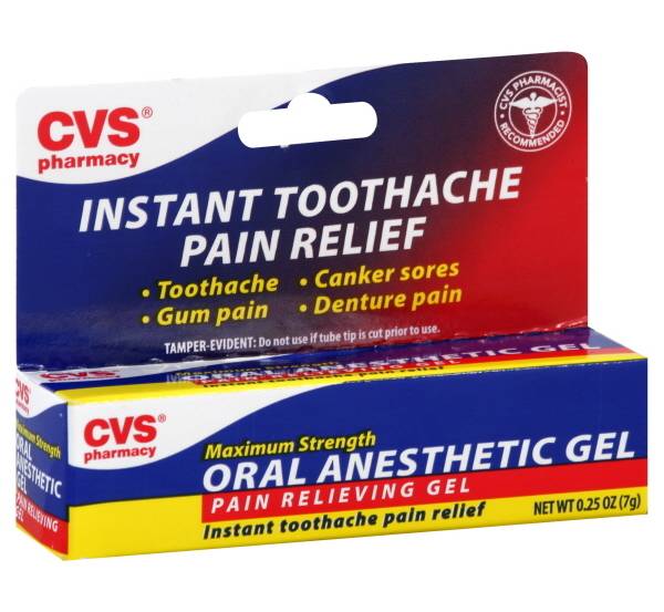 CVS Pharmacy Oral Anesthetic Pain Relieving Gel (0.25 oz)