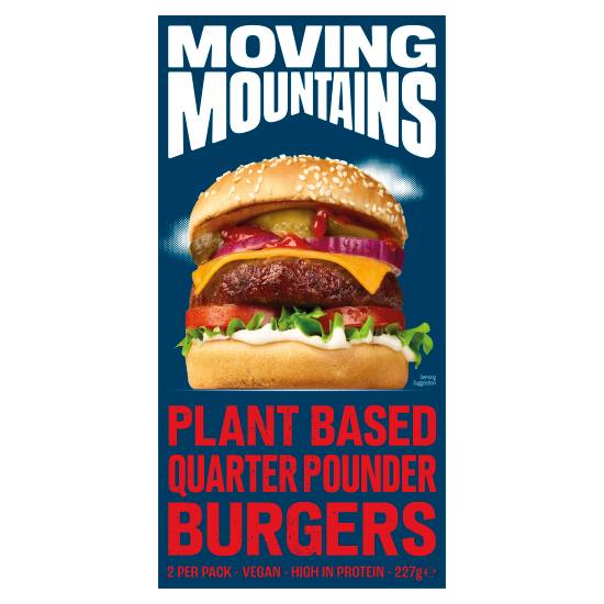 Moving Mountains Frozen Plant-Based Burgers (2 ct)