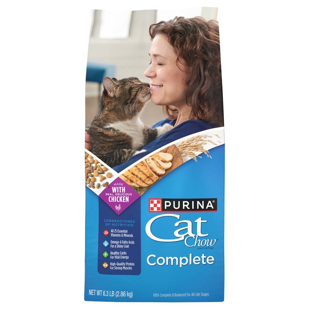 Purina Complete Cat Food (6.3 lbs)