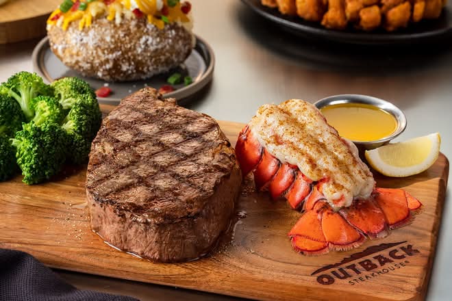 Down Under Delmonico Ribeye* & Lobster