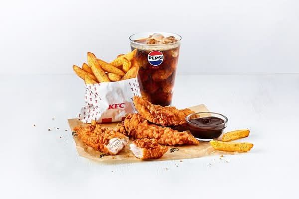 Boneless Meal: 3 pc