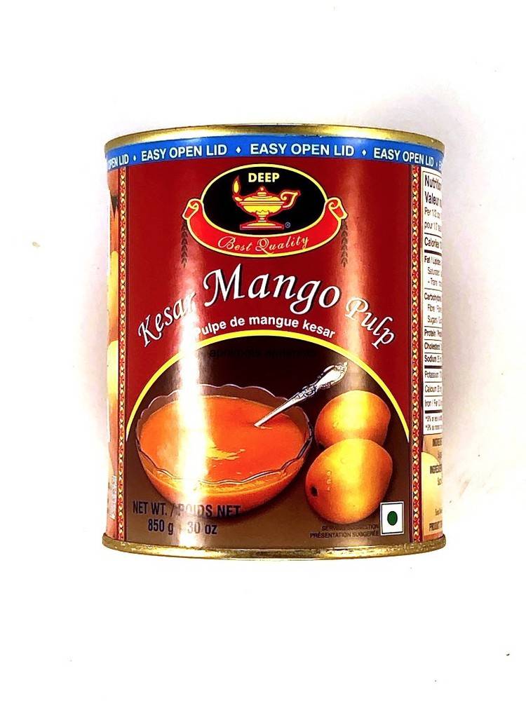 Deep Foods Kesar Mango Pulp (850 g)