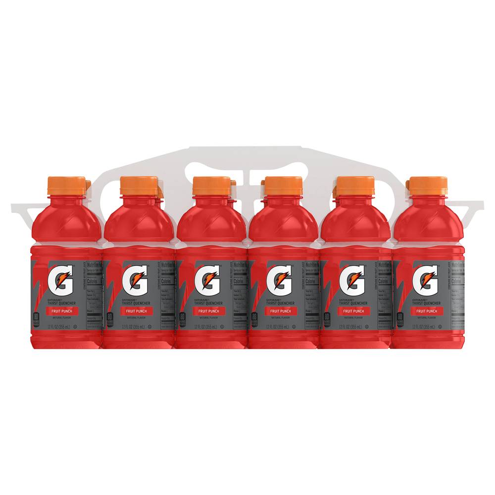 Gatorade Thirst Quencher, Fruit Punch (12 x 12 fl oz)