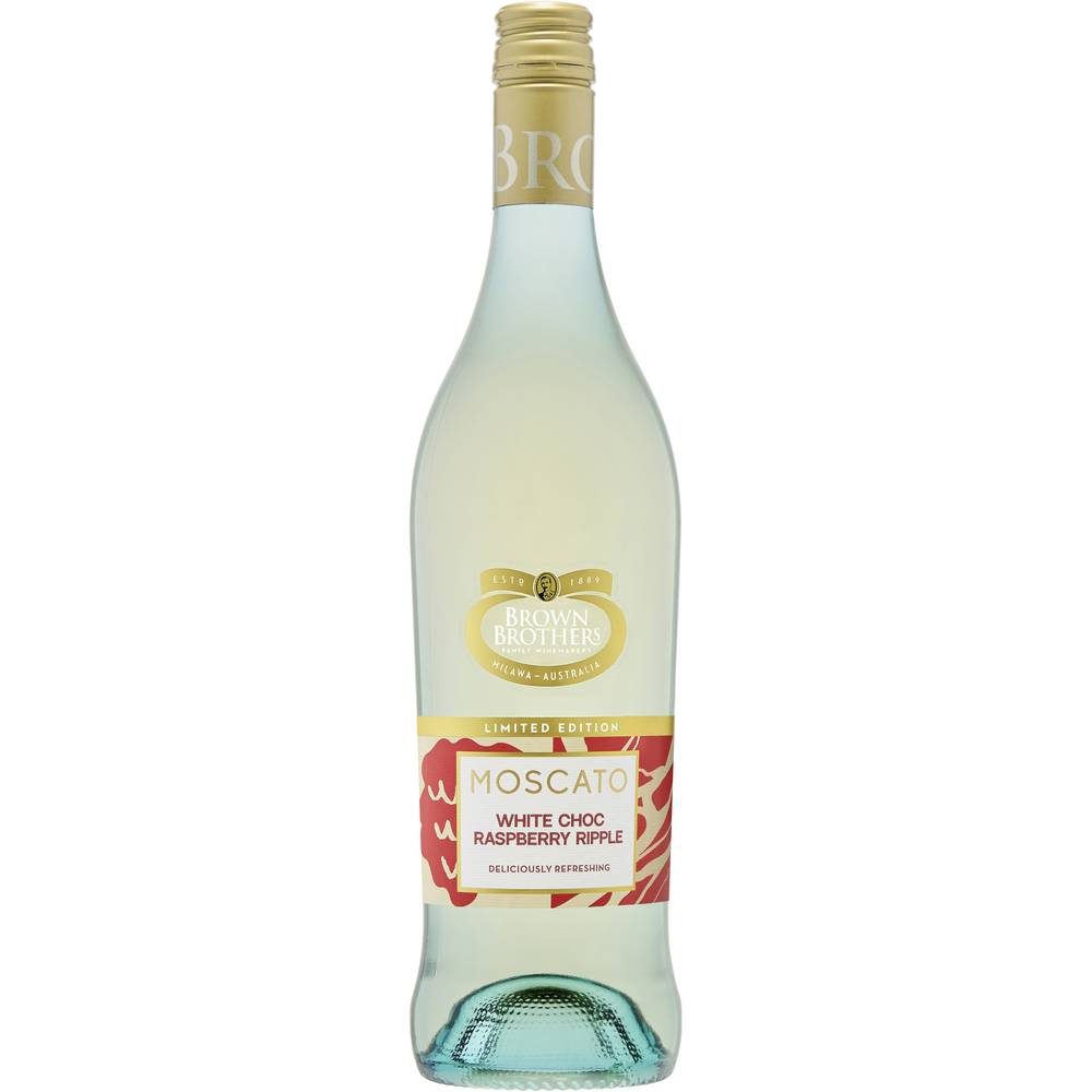 Brown Brothers Moscato White Choc Raspberry Ripple LE 750ml