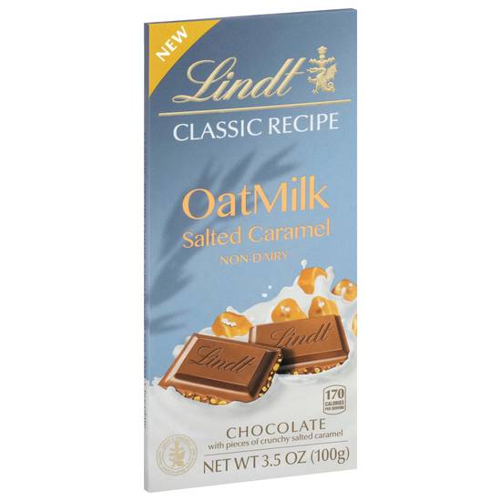 Lindt Classic Recipe Oatmilk Salted Caramel Chocolate