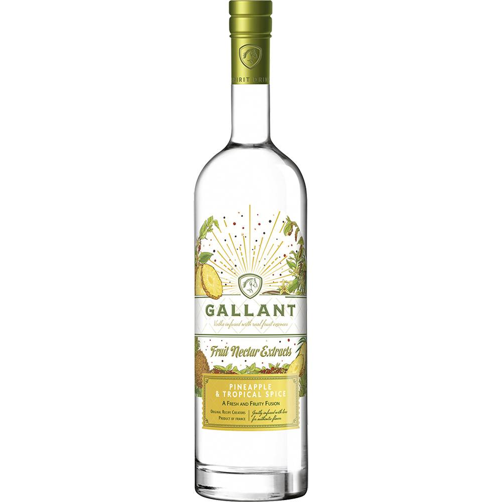 Gallant Pineapple & Tropical Spice Nectar Extracts Vodka (750 ml)