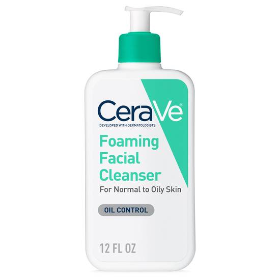 CeraVe Foaming Facial Cleanser, 12 OZ