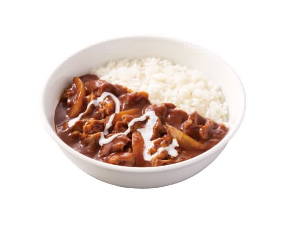 肉だく牛ハヤシライス
