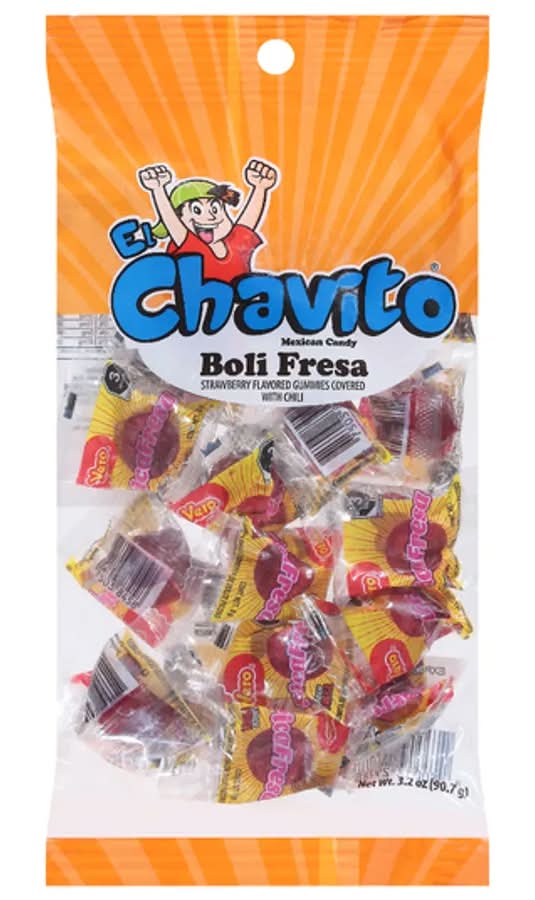 El Chavito Mexican Boli Fresa Candy