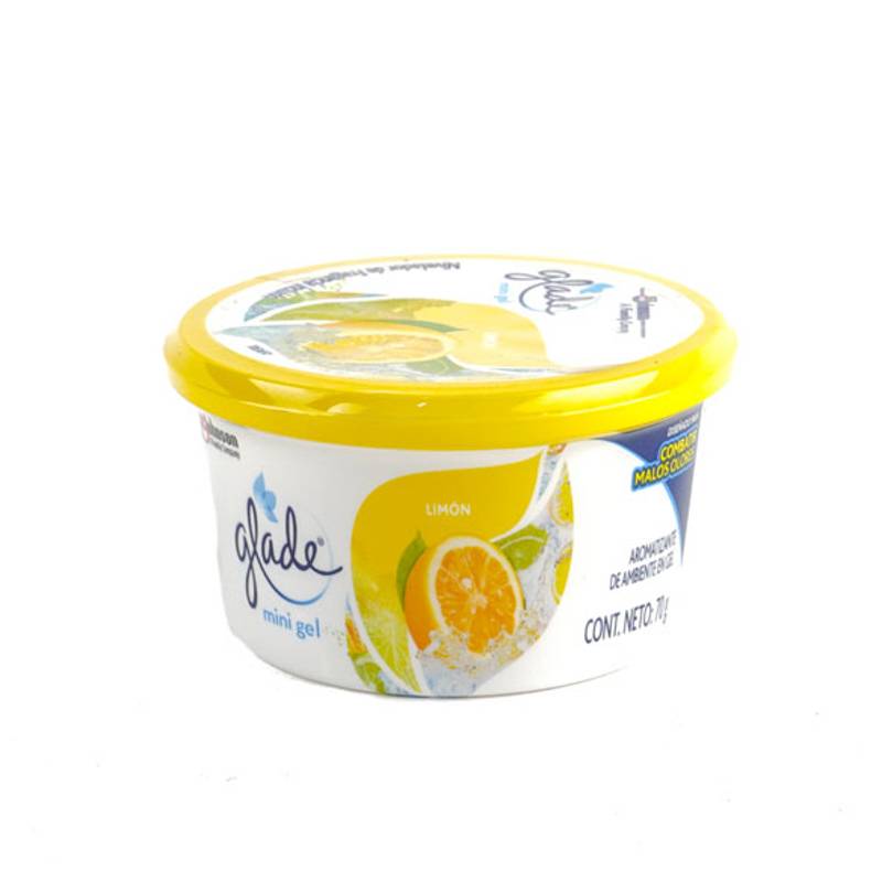 Glade mini gel limón (pote 70 g)
