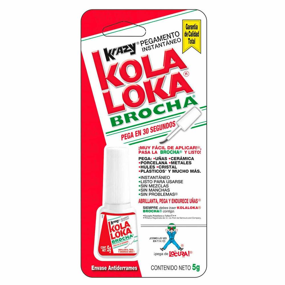 Kola loka pegamento instantáneo en brocha (blister 1 pieza)