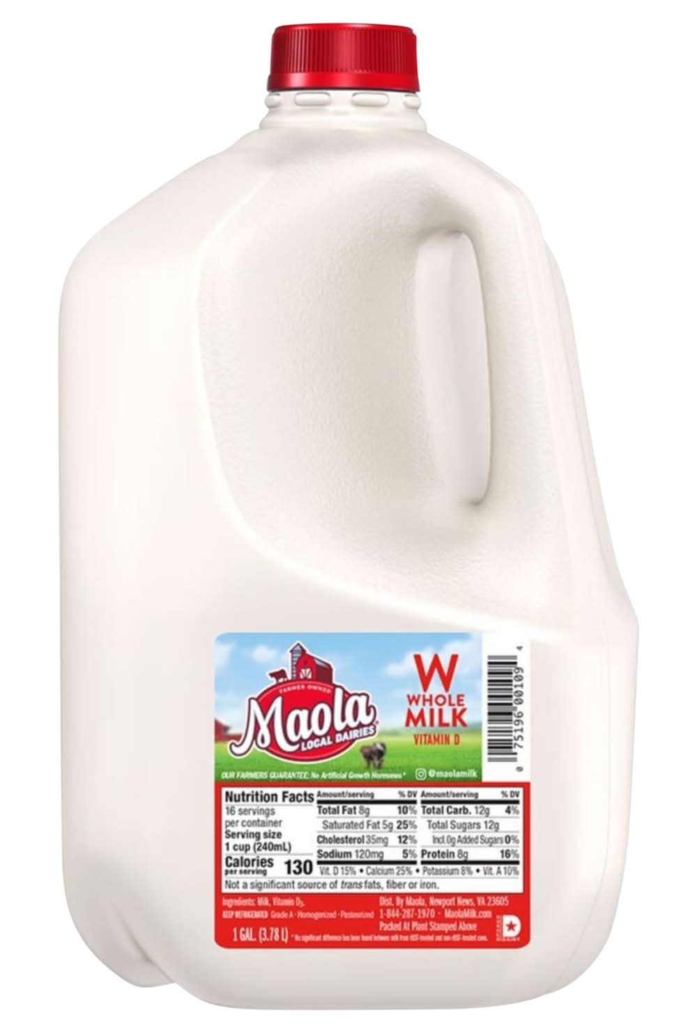 Maola Whole Milk (1 gal)