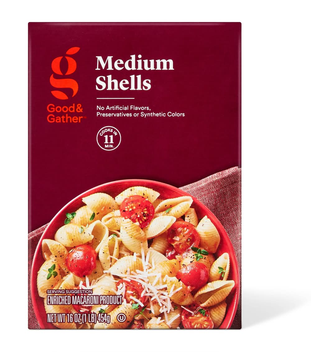 Good & Gather Medium Shells Pasta (16 oz)