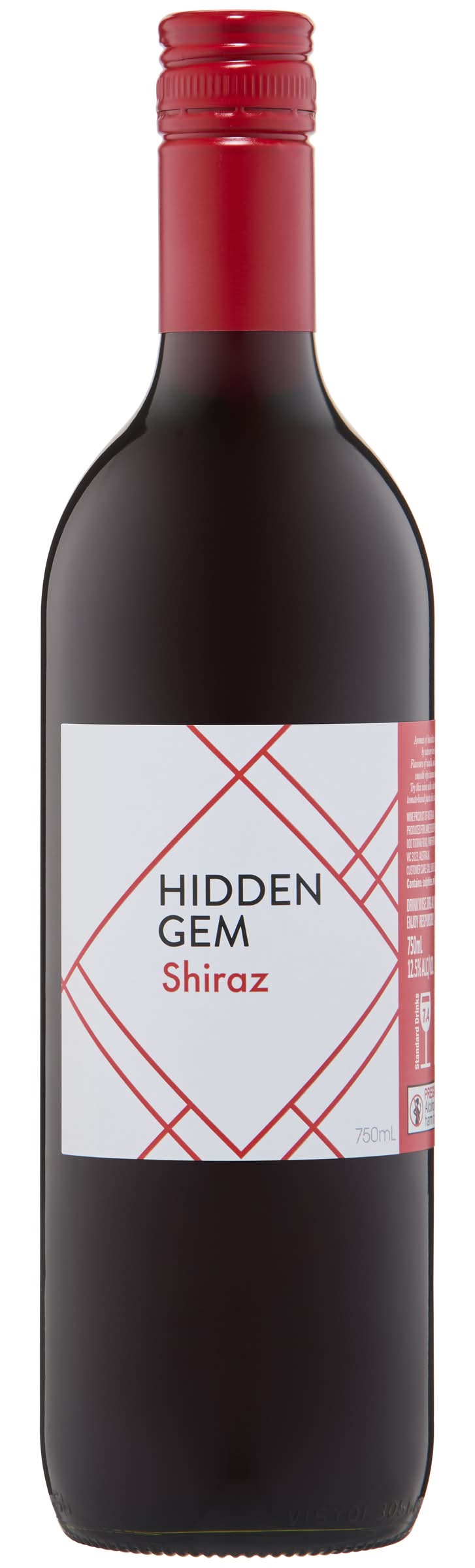 Hidden Gem Shiraz 750ml