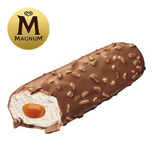 Glace Magnum® Barre Caramel & Cacahuètes (Nouveau)