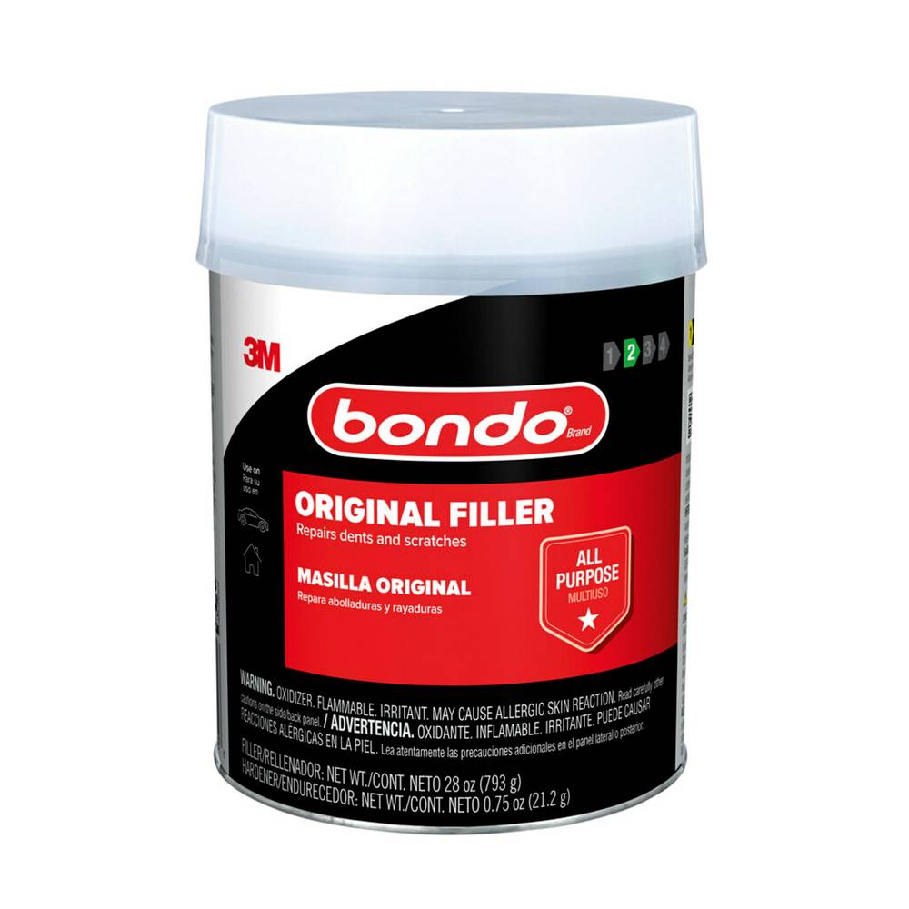 Bondo Lightweight 28-oz Color-changing, Heavy Duty Interior/Exterior Gray Body Filler | 262T