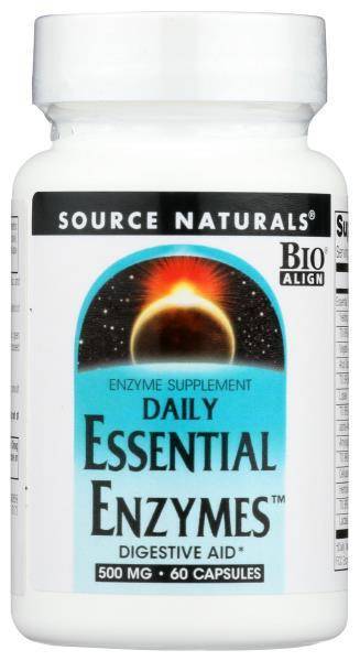 Source Naturals Daily Essential Enzymes Digestive Aid (60 ct)