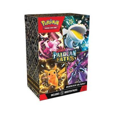 Pokémon Trading Card Game: Scarlet & Violet— Paldean Fates Booster Bundle