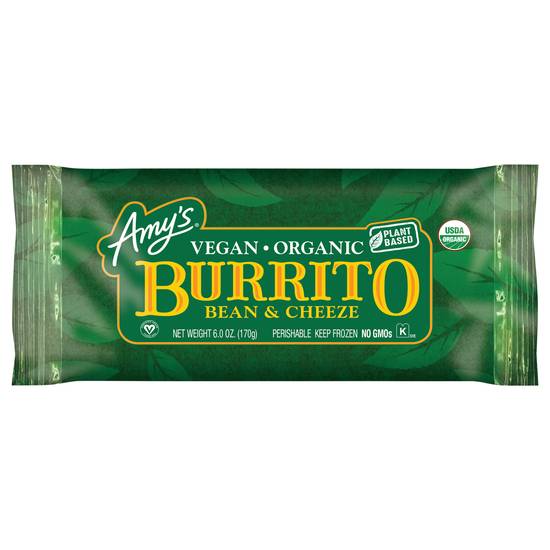 Amy's Vegan Bean & Cheeze Burrito