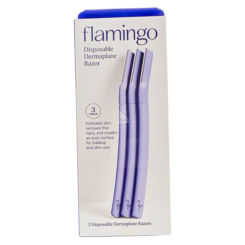 Flamingo Facial Razors Dermaplane