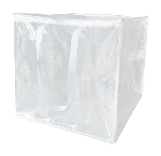 18" X 18" X 18" White Soft Storage Bag By Simply Tidy