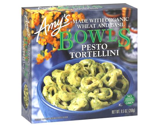 Amy's · Bowls Pesto Tortellini (9.5 oz)