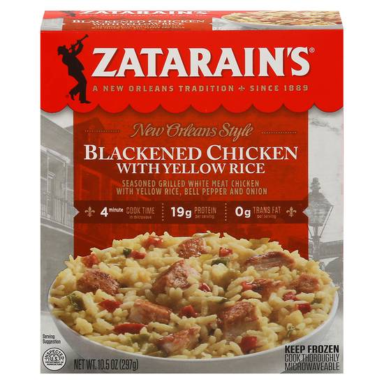 Zatarain's® Frozen Blackened Chicken With Yellow Rice