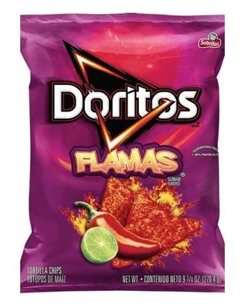Doritos Flamas Flavored Tortilla Chips 2.75 oz