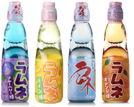 Hatakosen Ramune Japanese Soda
