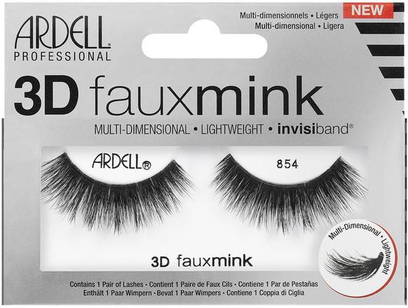 Ardell 3d Faux Mink Eyelash 854 (1 pair)