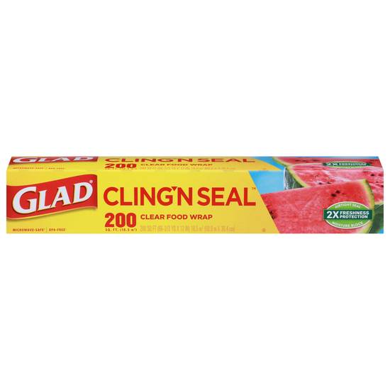 Glad Sq ft Clear Food Cling Wrap