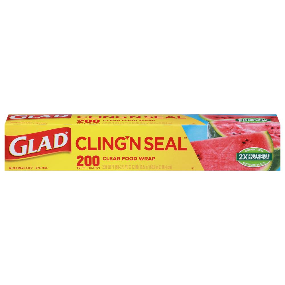 Glad Sq ft Clear Food Cling Wrap